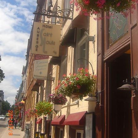 Auberge St-Louis Ciudad de Quebec Exterior foto