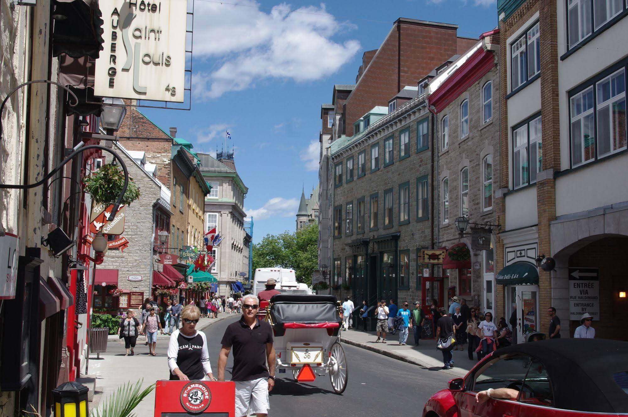 Auberge St-Louis Ciudad de Quebec Exterior foto